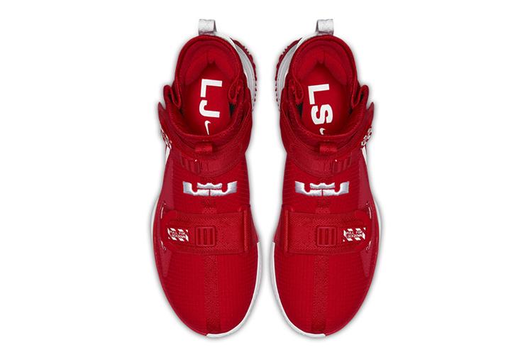 Кроссовки мужские Nike LeBron Soldier 13 Sfg Tb красные, 42.5 EU