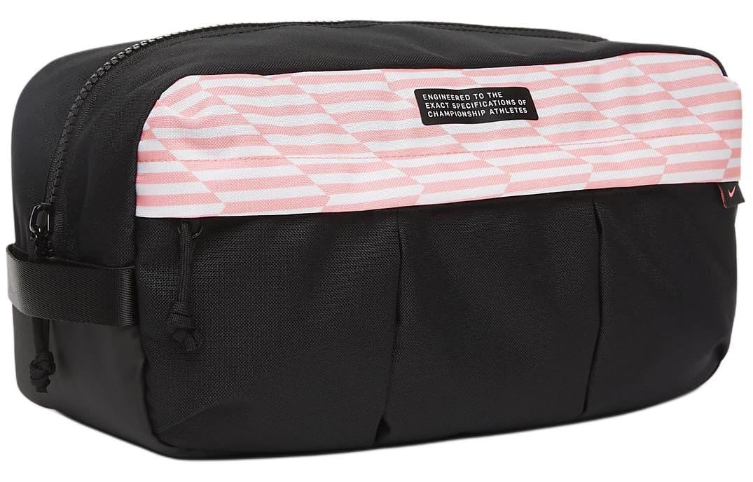 Косметичка унисекс Nike DC2648-014 черная, sunset purple