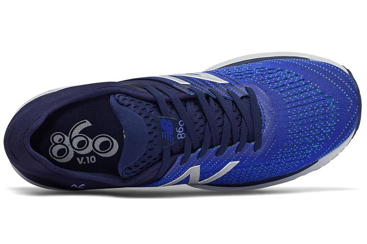 Кроссовки унисекс New Balance 860 синие, 40 EU