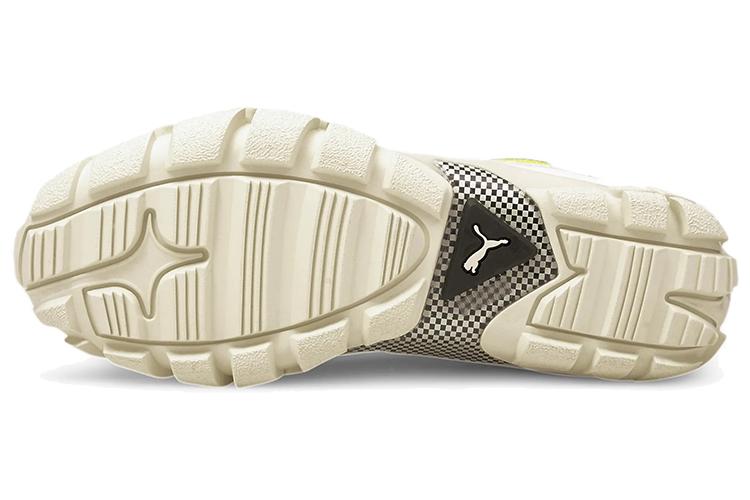 Кроссовки женские PUMA 380125-01 чёрно-белые зелёные, 36 EU