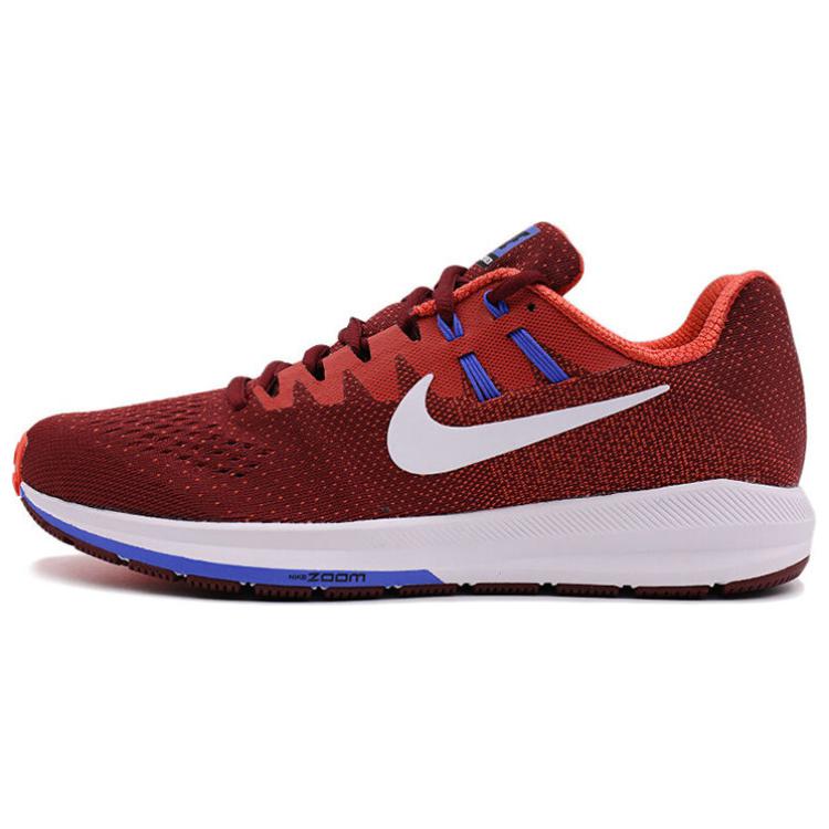 Кроссовки мужские Nike Air Zoom Structure 20 красные, 44 EU