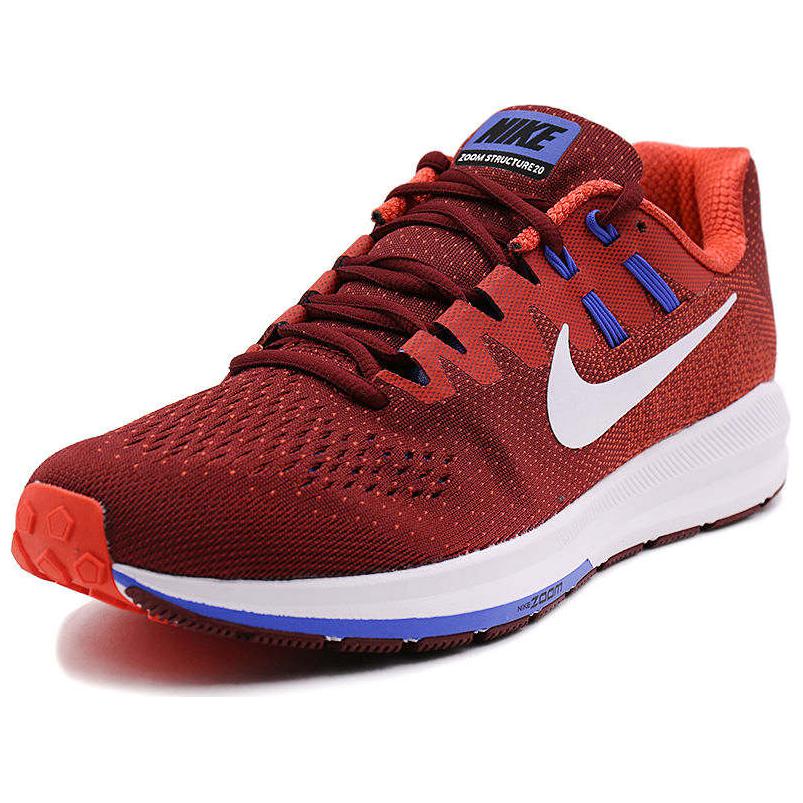Кроссовки мужские Nike Air Zoom Structure 20 красные, 44 EU