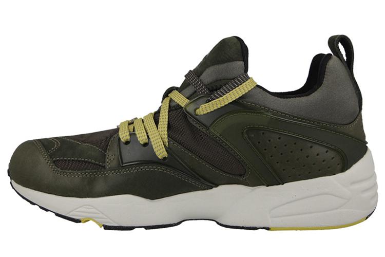 Кроссовки мужские PUMA Blaze Of Glory серо-зелёные