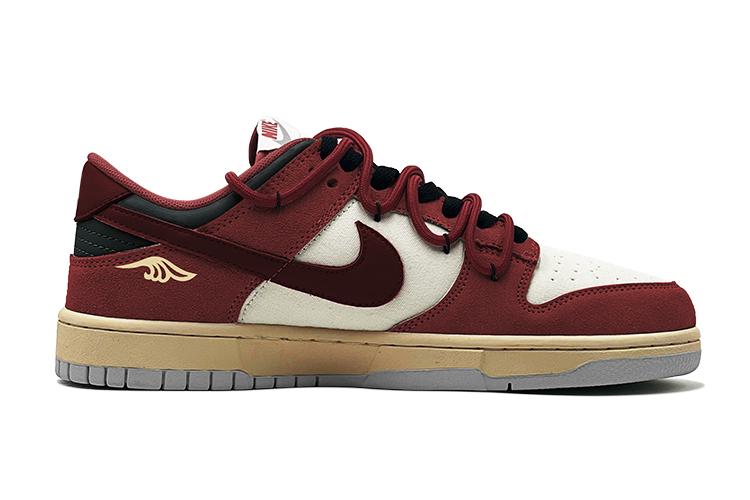 Кроссовки унисекс Nike Dunk New Chinese Style красные, 42.5 EU