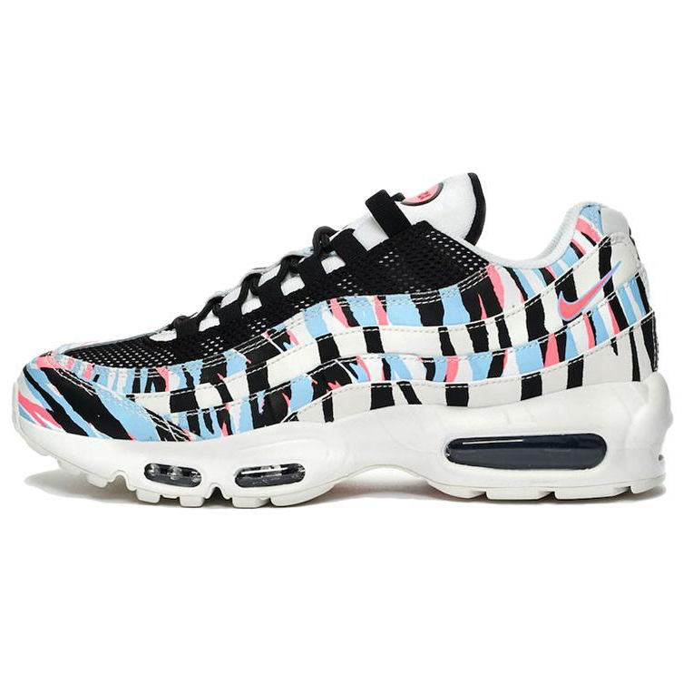Кроссовки унисекс Nike Air Max 95 Country Pack Korea черные-белые, 41 EU