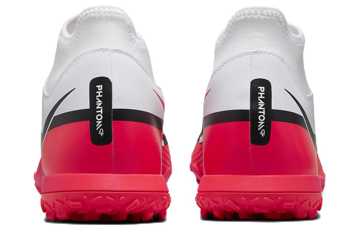 Футбольные бутсы мужские Nike Phantom GT2 белые, ярко красные, черные, 44.5 EU