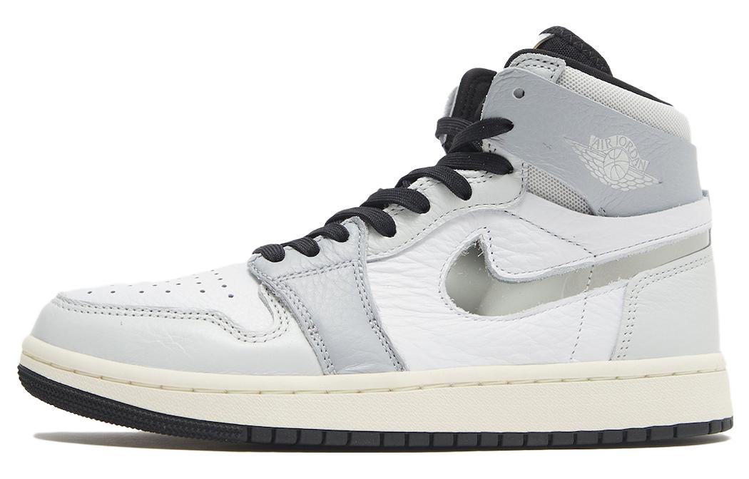 Кеды женские Jordan 1 High Zoom Air CMFT 2 винтажные белые-серые