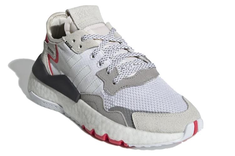 Кроссовки женские Adidas Nite Jogger J белые, 36 2/3 EU