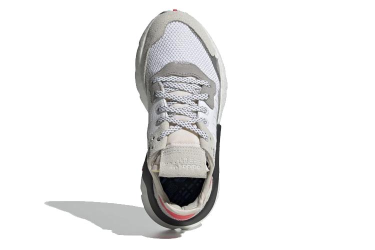 Кроссовки женские Adidas Nite Jogger J белые, 36 2/3 EU