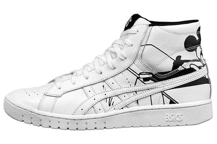 Кроссовки унисекс ASICS X Disney Gel Ptg Mt Mickey белые-черные, 37 EU