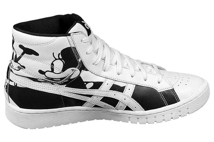 Кроссовки унисекс ASICS X Disney Gel Ptg Mt Mickey белые-черные, 37 EU