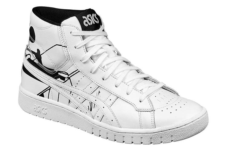 Кроссовки унисекс ASICS X Disney Gel Ptg Mt Mickey белые-черные, 37 EU