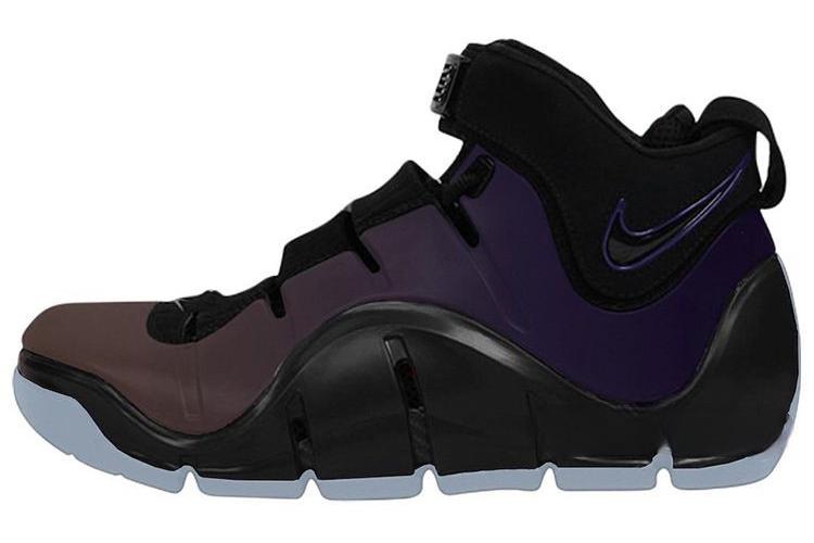 Кроссовки мужские Nike LeBron 4 баклажановые