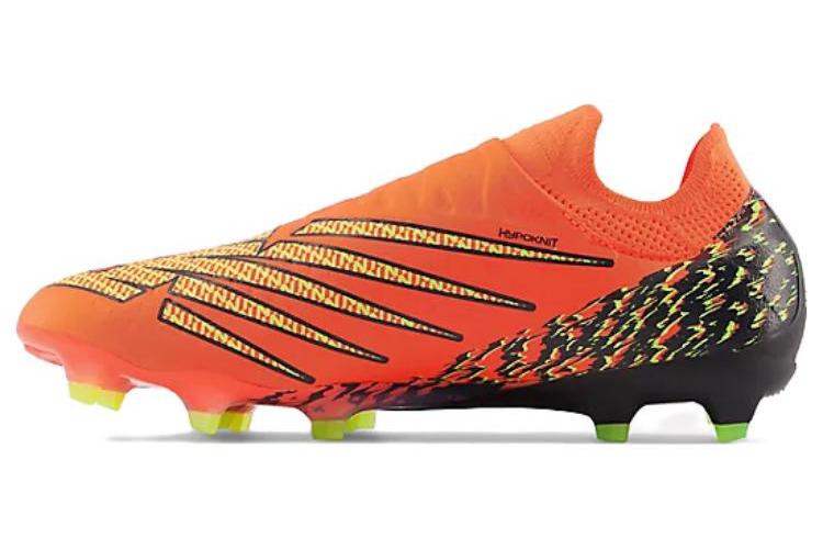 Бутсы мужские New Balance Furon V7 Pro FG оранжевые-черные