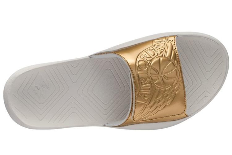 Шлепанцы мужские Jordan Hydro 7 sail gold, 41 EU