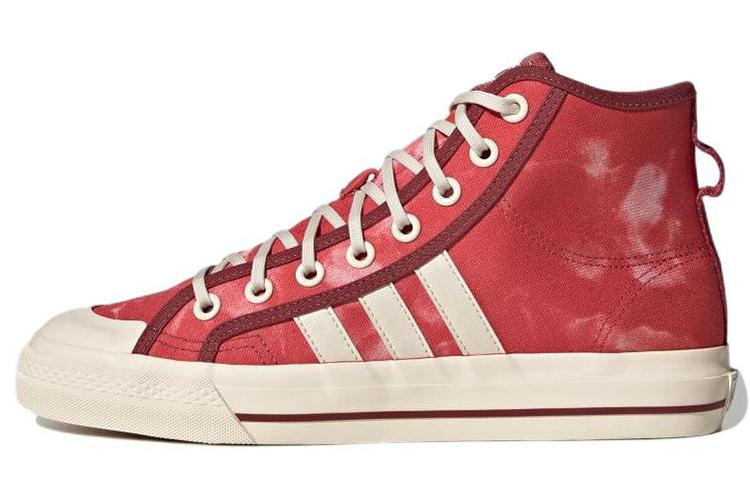 Кеды мужские Adidas Nizza Hi RF Parley красные, 37 1/3 EU