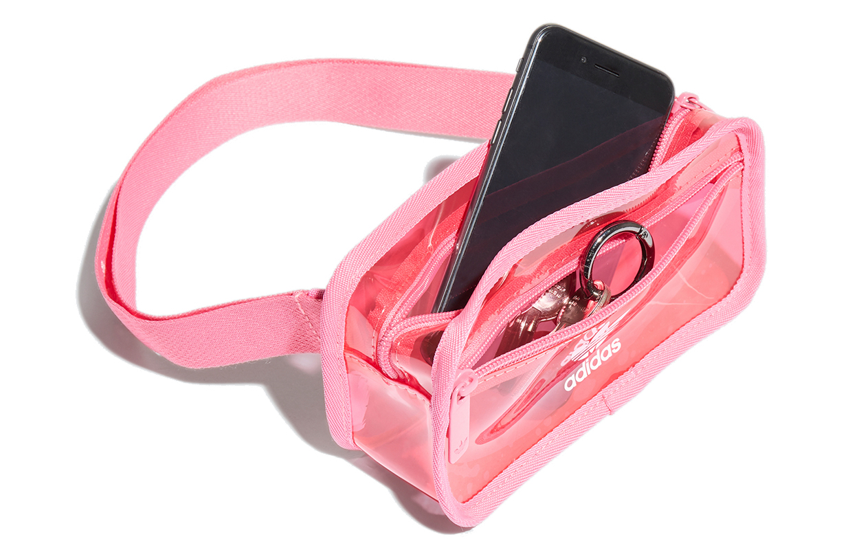Сумка унисекс Adidas Originals H50996 неоново-розовая