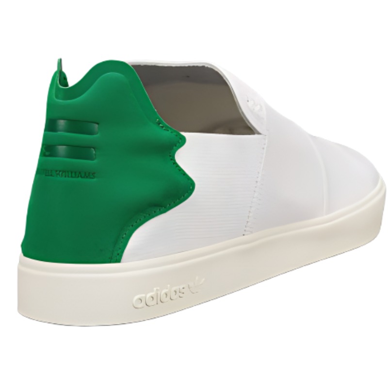 Кроссовки унисекс Adidas Elastic Lace Up Pharrell белые, 42 EU