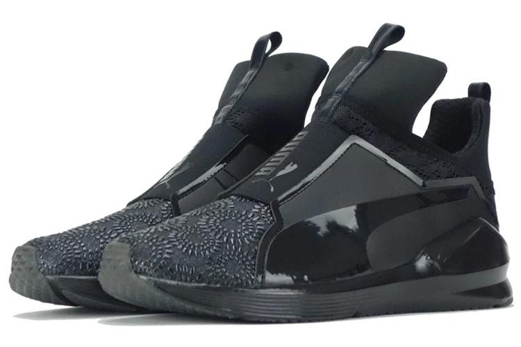 Кроссовки женские PUMA Fierce Kurim черные, 40.5 EU