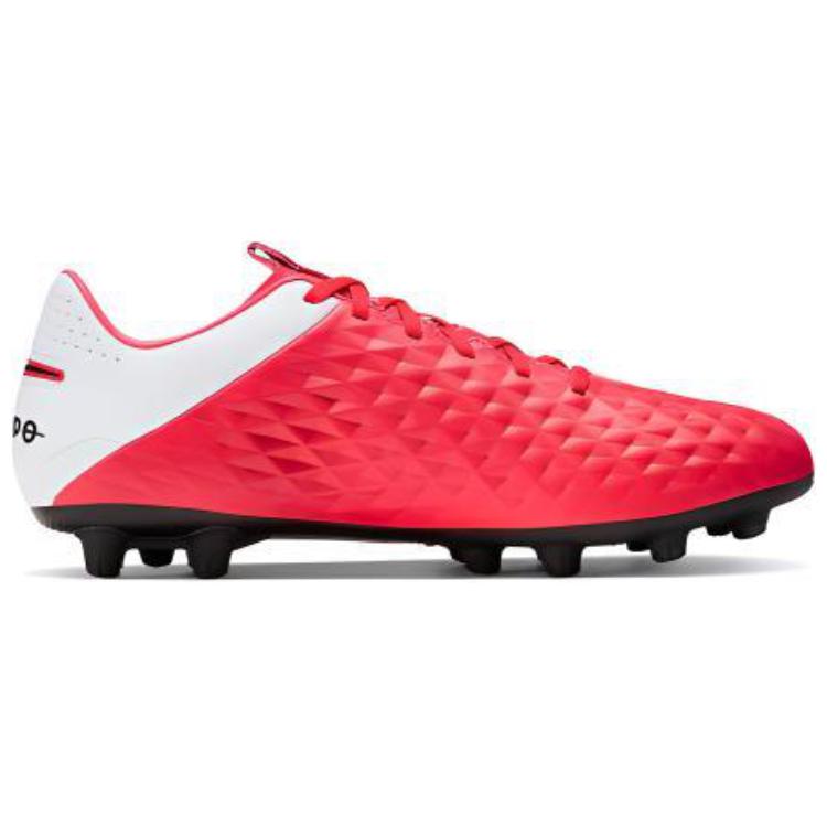 Футбольные бутсы мужские Nike Tiempo Legend 8 Pro HG черные, красные, белые, 40.5 EU