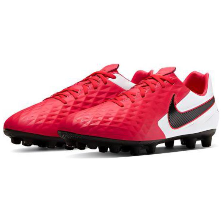 Футбольные бутсы мужские Nike Tiempo Legend 8 Pro HG черные, красные, белые, 40.5 EU