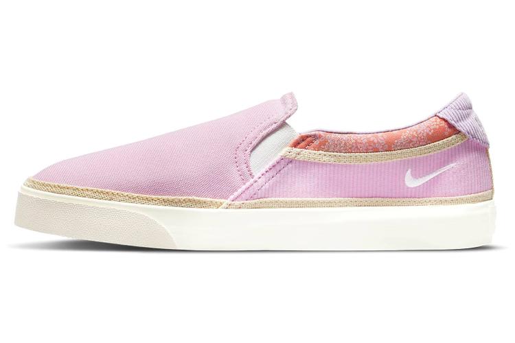 Слипоны женские Nike Court Legacy Low, light purple, 37.5 EU