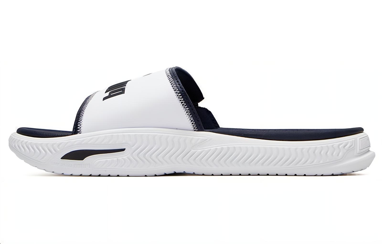 Шлепанцы PUMA Softride Pro 24V белые, черные, 39 EU