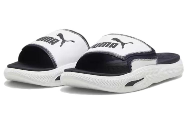 Шлепанцы PUMA Softride Pro 24V белые, черные, 39 EU
