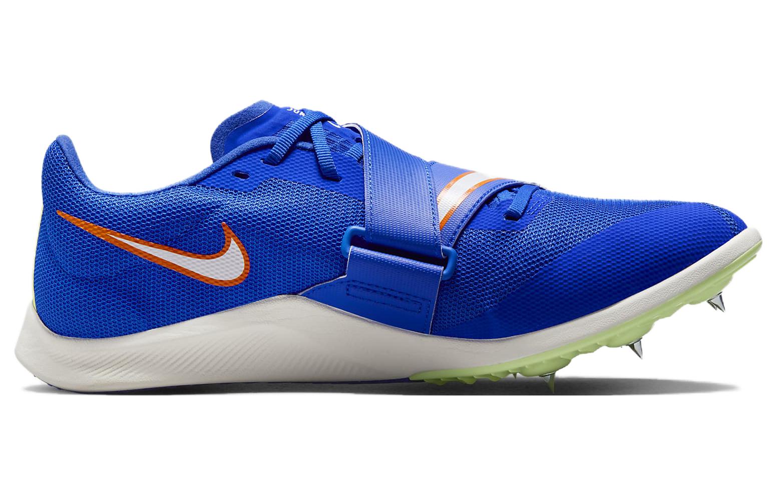Шиповки унисекс Nike Air Zoom Rival Jump Spikes, blue, 42.5 EU
