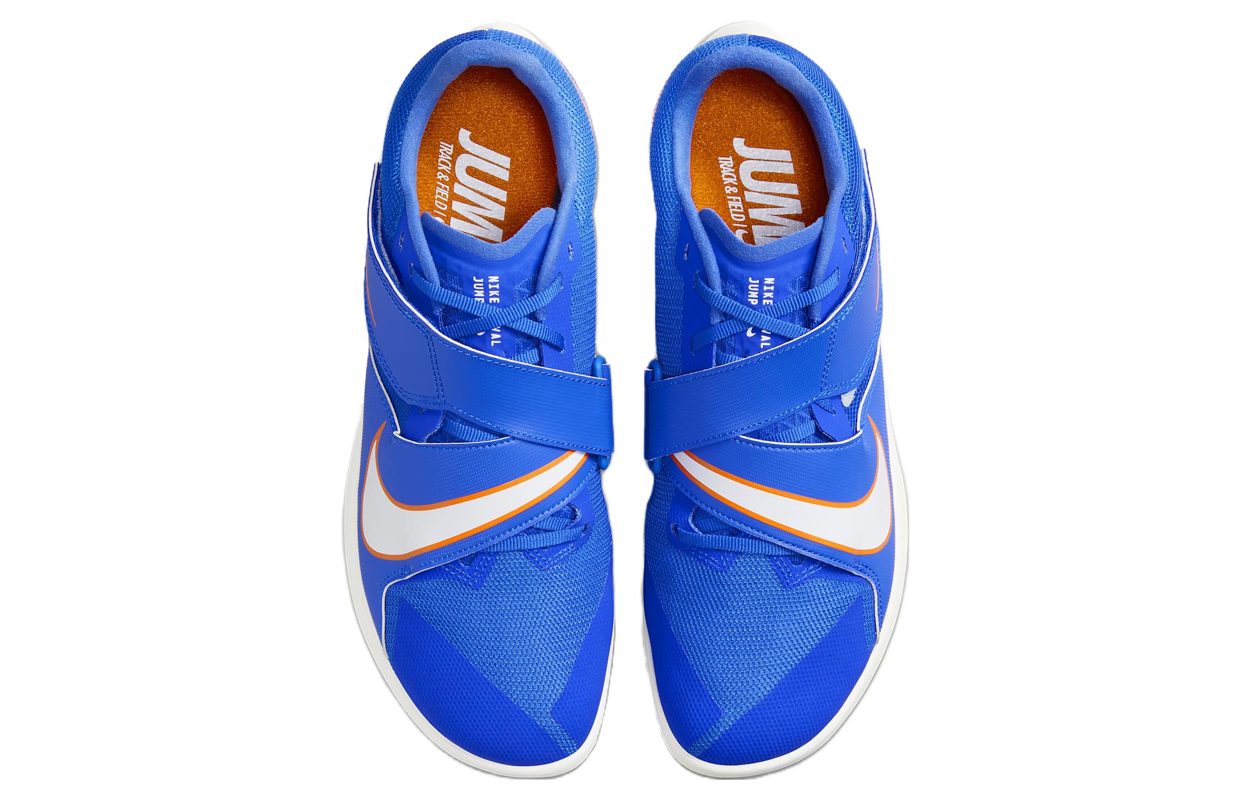 Шиповки унисекс Nike Air Zoom Rival Jump Spikes, blue, 42.5 EU