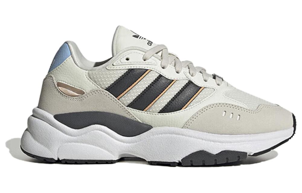 Кроссовки женские Adidas Retropy F90 белые, черные, серые, 36 2/3 EU