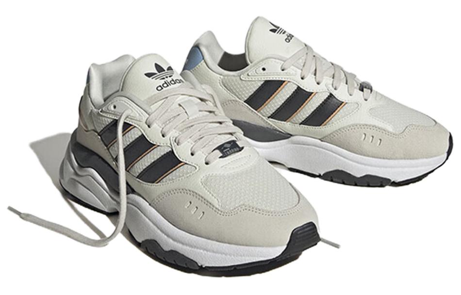 Кроссовки женские Adidas Retropy F90 белые, черные, серые, 36 2/3 EU