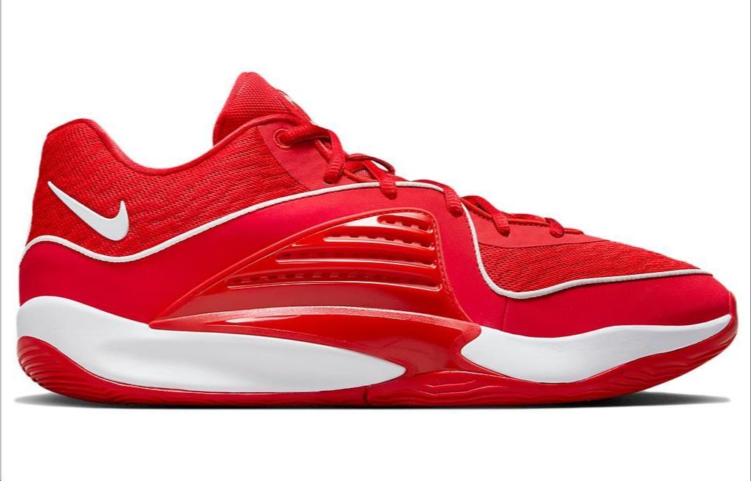 Кроссовки мужские Nike KD 16 TB University Red, красные, 44 EU