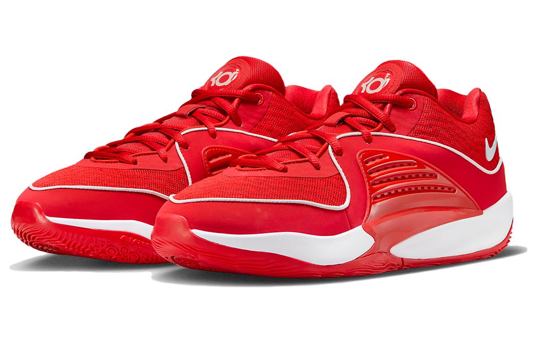 Кроссовки мужские Nike KD 16 TB University Red, красные, 44 EU