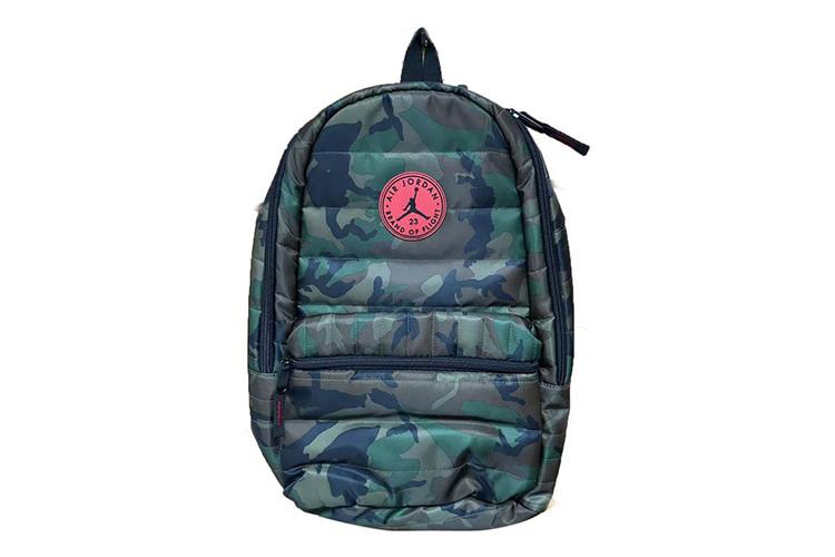 Рюкзак унисекс Jordan Regular камуфляж, green-black