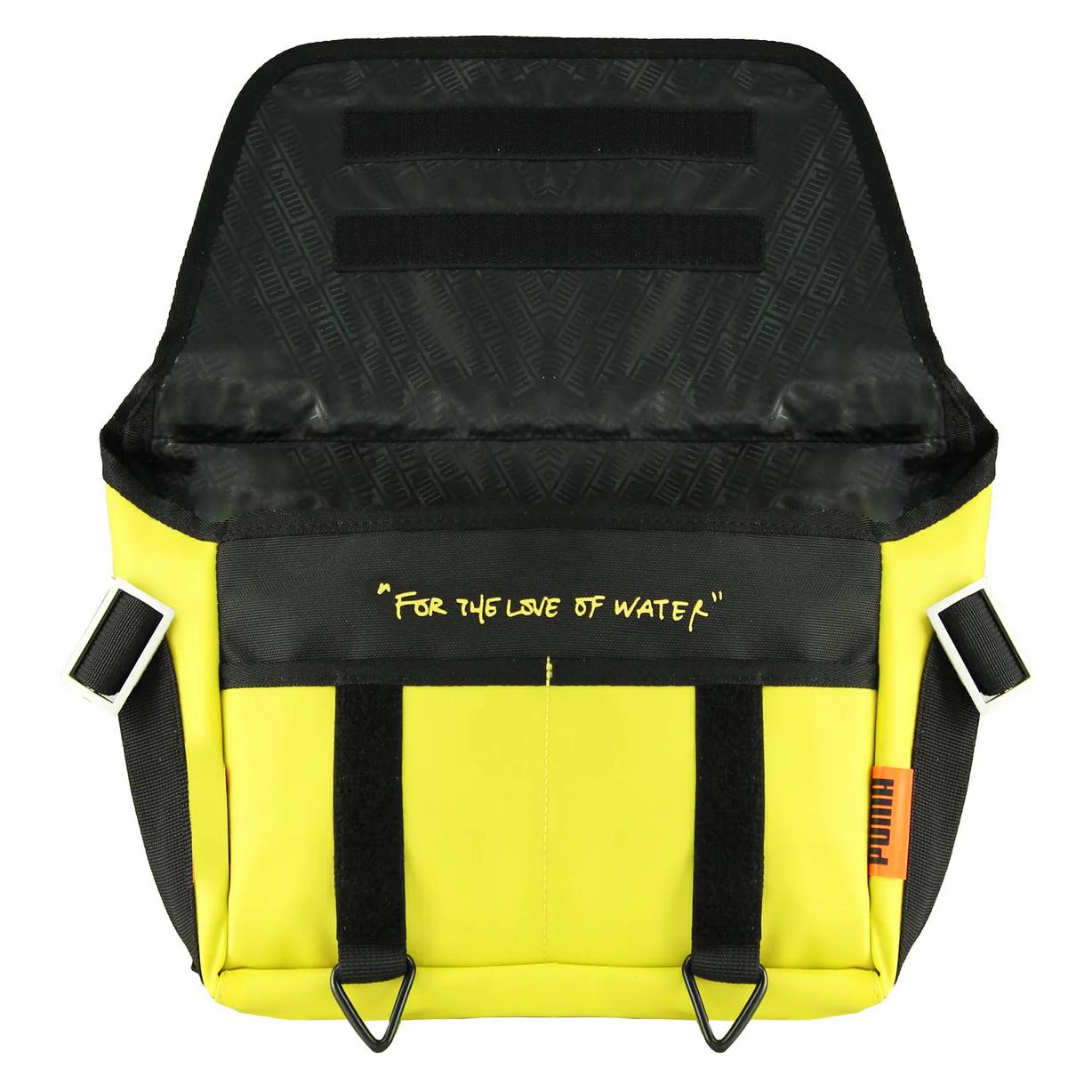 Сумка унисекс PUMA 077459-01 ярко-жёлтая, размер Regular