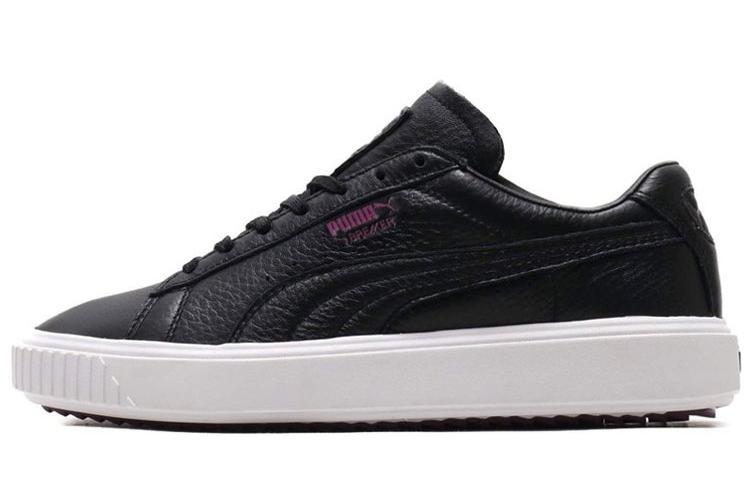 Кроссовки унисекс PUMA Breaker Leather черные, 41 EU