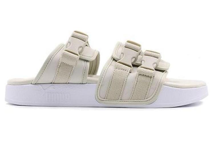 Шлепанцы унисекс PUMA Leadcat Ylm Han белые, 39 EU