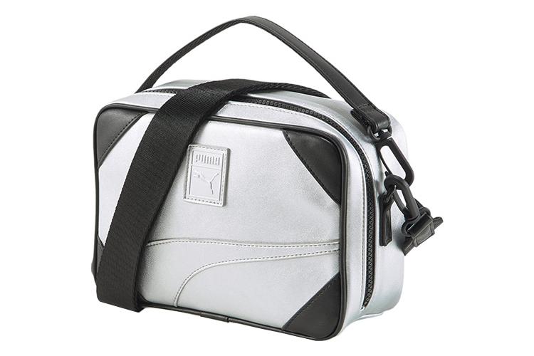 Сумка мужская PUMA 079363-03 серебристого металлика, размер: Mini EU