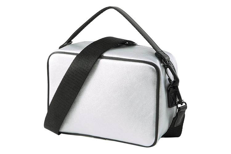 Сумка мужская PUMA 079363-03 серебристого металлика, размер: Mini EU