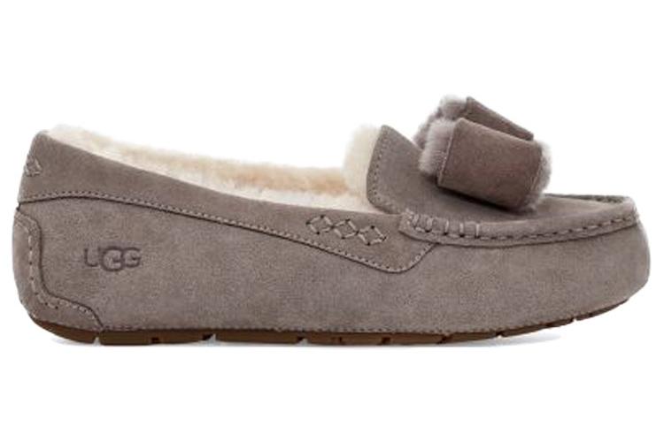 Мокасины женские UGG Ansley Twinface Bow сине-серый, 38 EU