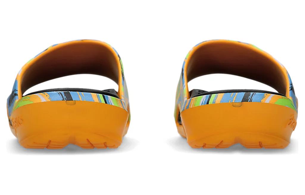 Шлепанцы ASICS Actibreeze 3D Sandal 2 зеленый мрамор/черный, S EU