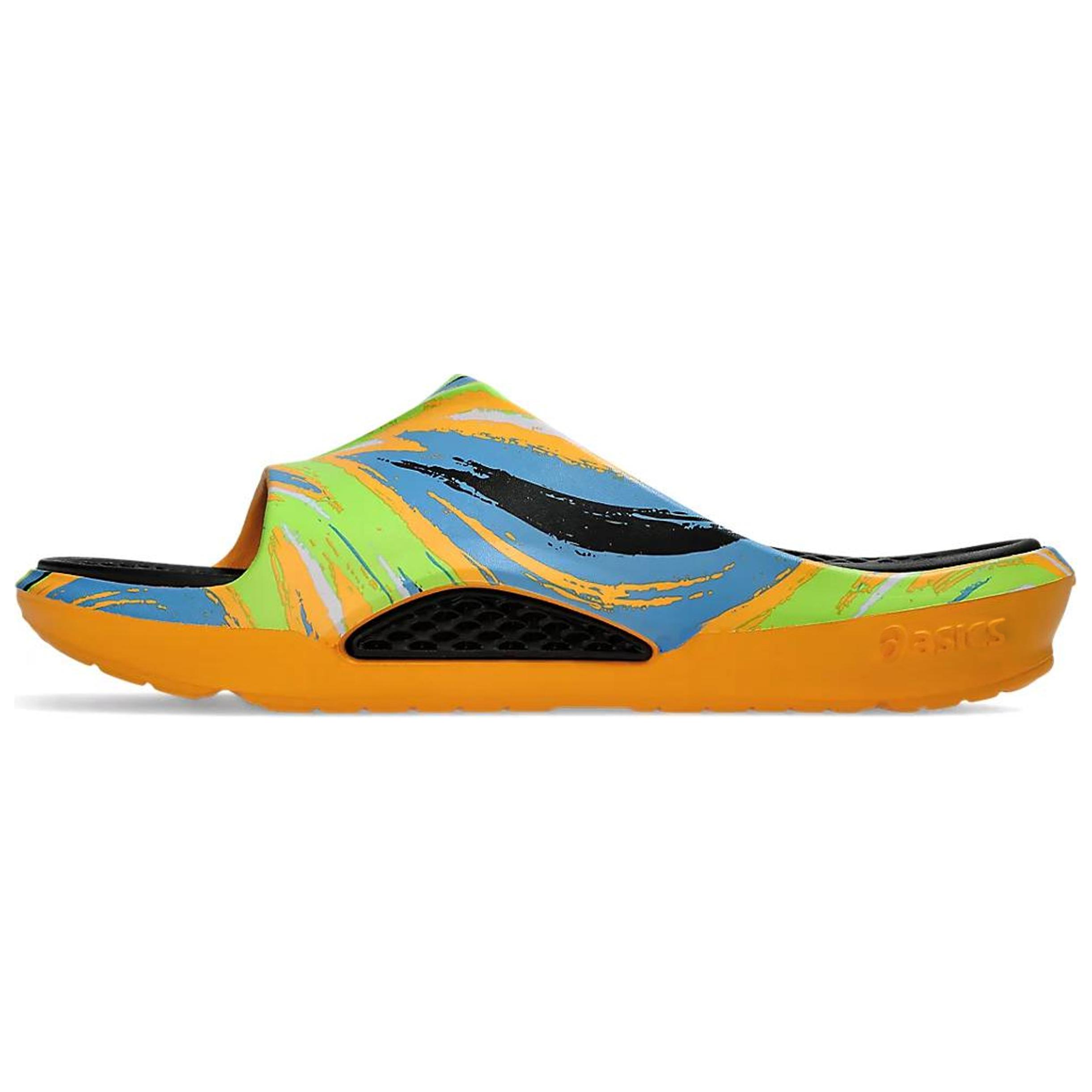 Шлепанцы ASICS Actibreeze 3D Sandal 2 зеленый мрамор/черный, S EU