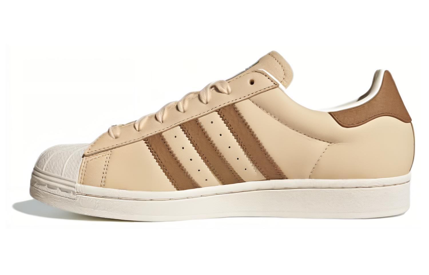 Кроссовки мужские Adidas Originals Superstar Sand Strata Brown Desert Off White, 39 1/3 EU