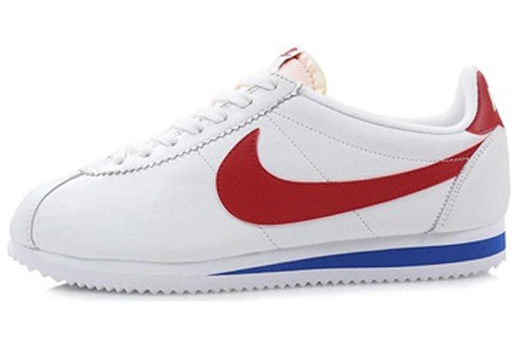 Кроссовки мужские Nike Classic Cortez QS Forrest Gump белые-красные, 44 EU
