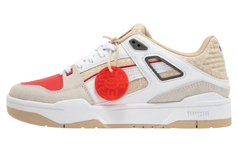 Кроссовки унисекс PUMA Ferrari X Slipstream Rt белые, красные, 37 EU