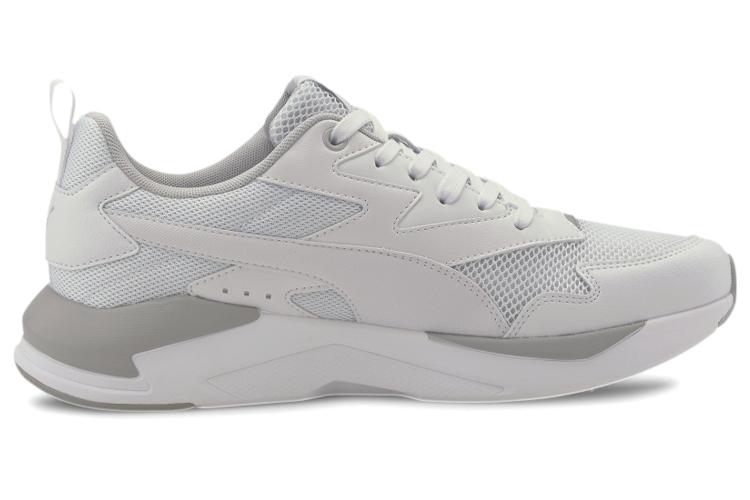 Кроссовки унисекс PUMA X Ray Lite белые, серые, фиолетовые, 35.5 EU