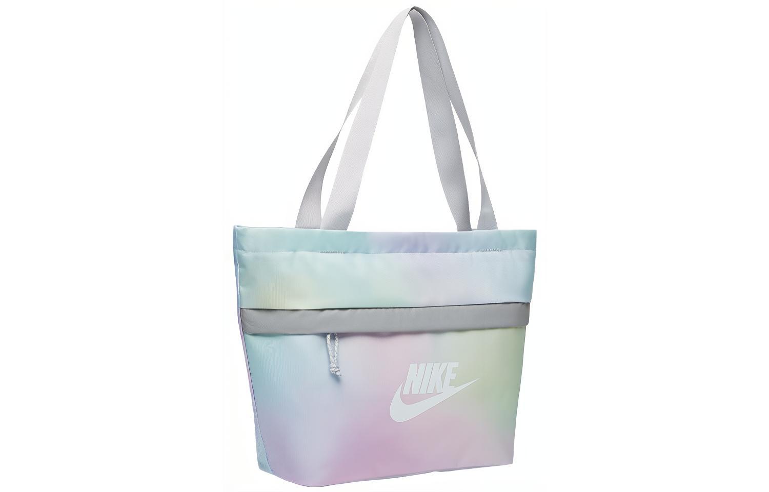 Сумка женская Nike Tanjun белая, золотая