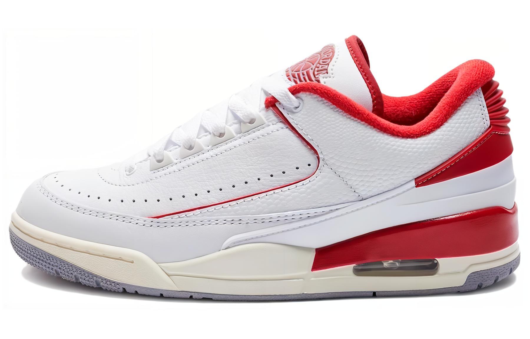 Кеды мужские Air Jordan 2/3 белые, 44 EU