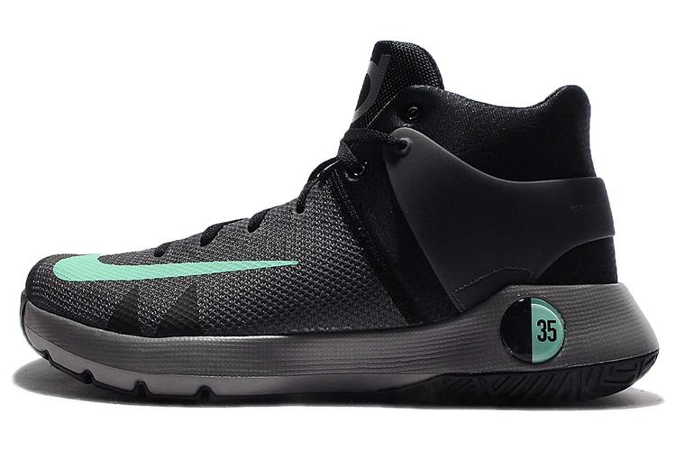 Кроссовки мужские Nike KD Trey 5 IV EP черные, зеленые, 45 EU